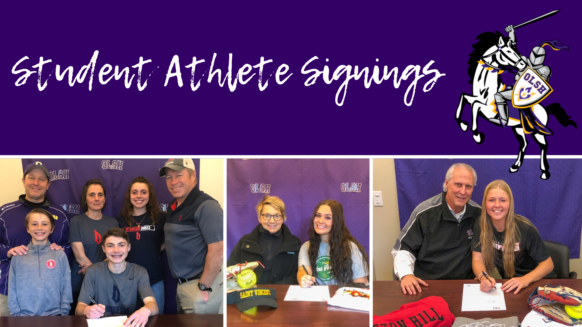 Athlete Signings