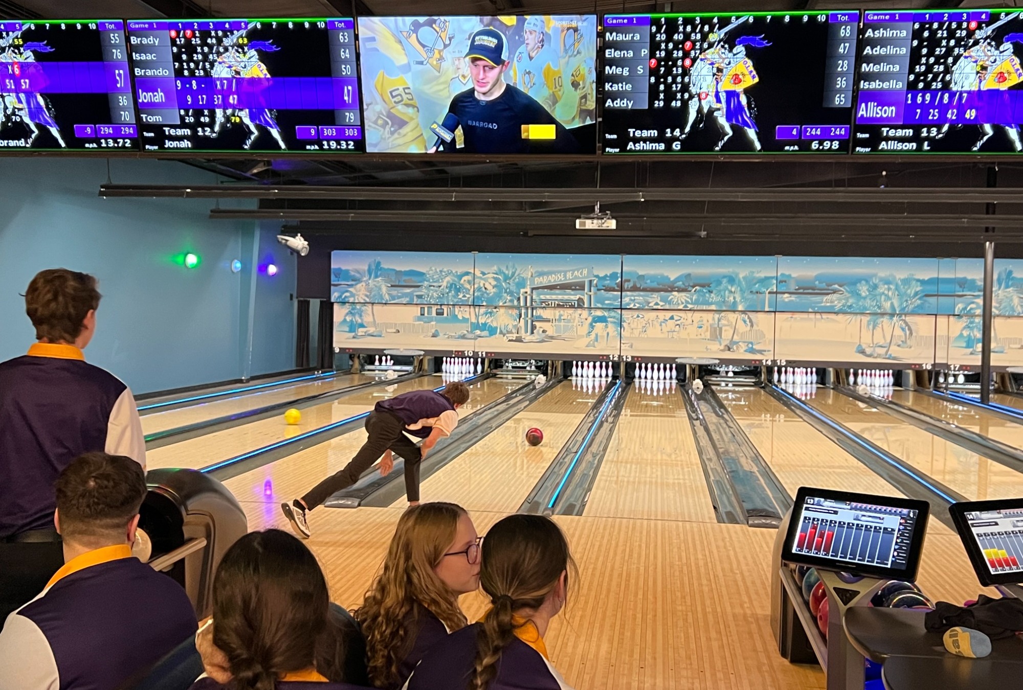 Bowling vs. Moon 12.13.2023