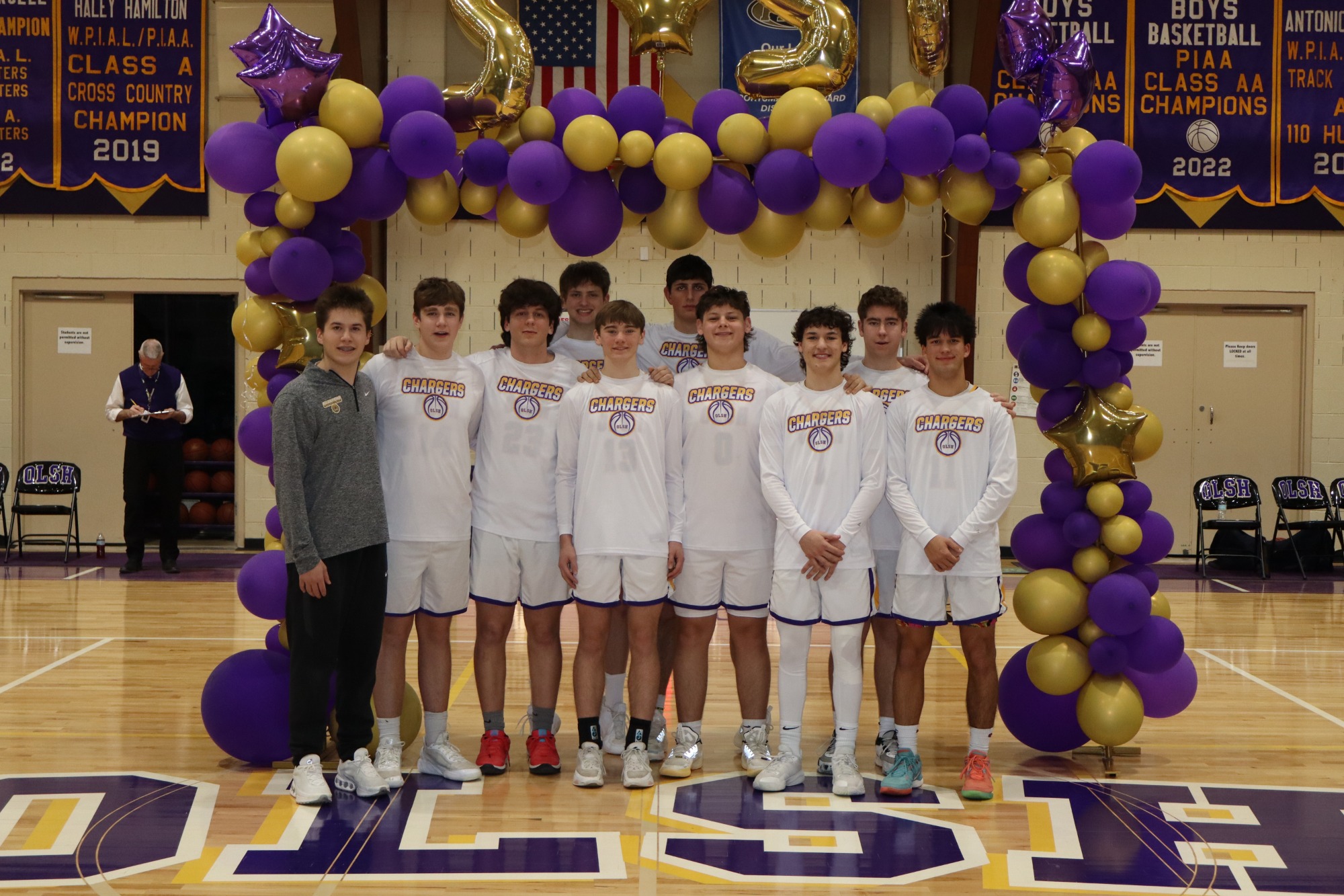 Boys Basketball Senior Night