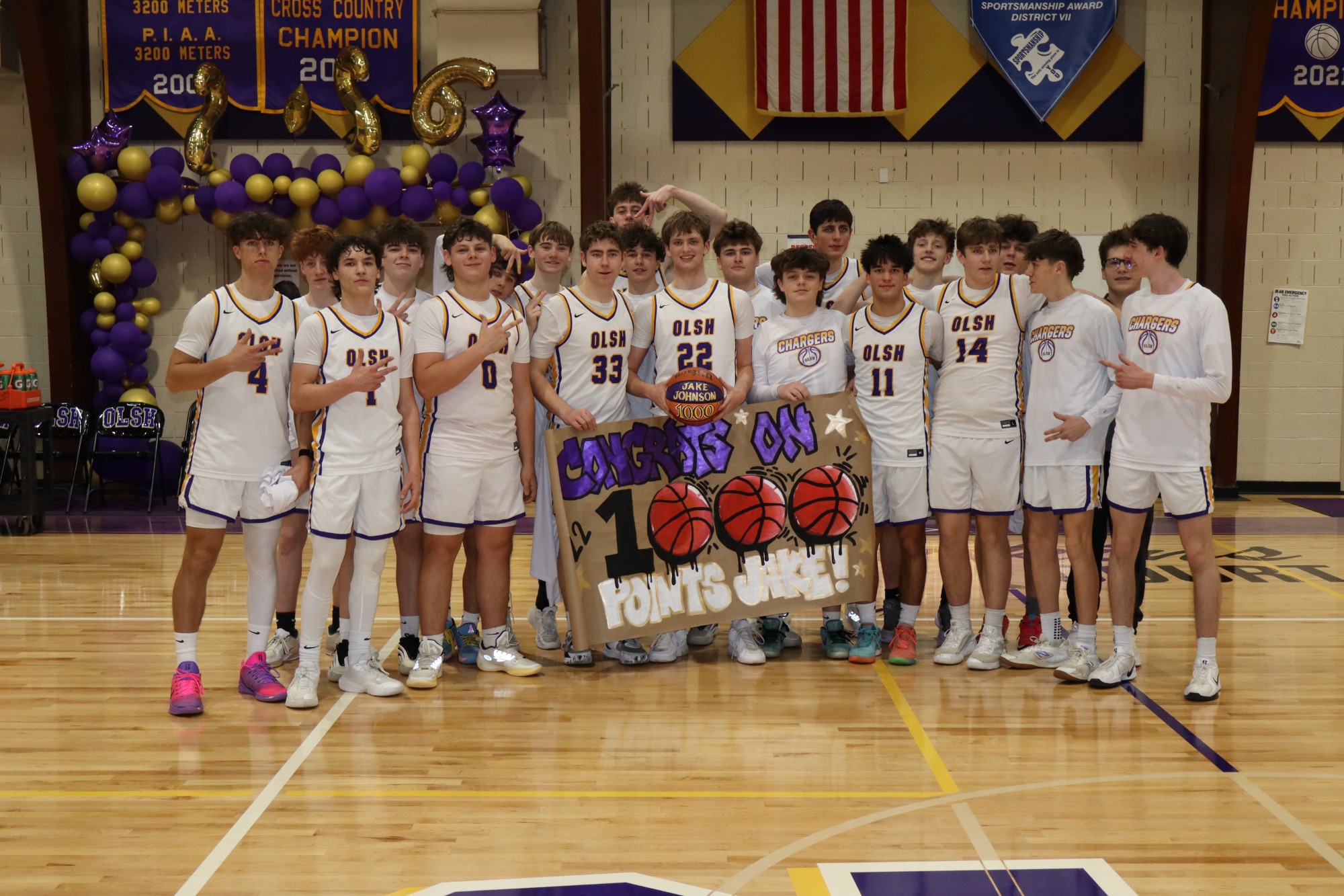 Boys Basketball Senior Night