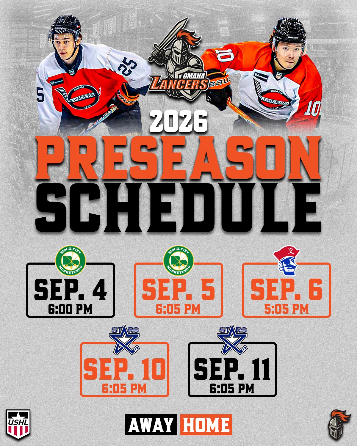 2026 preseason schedule