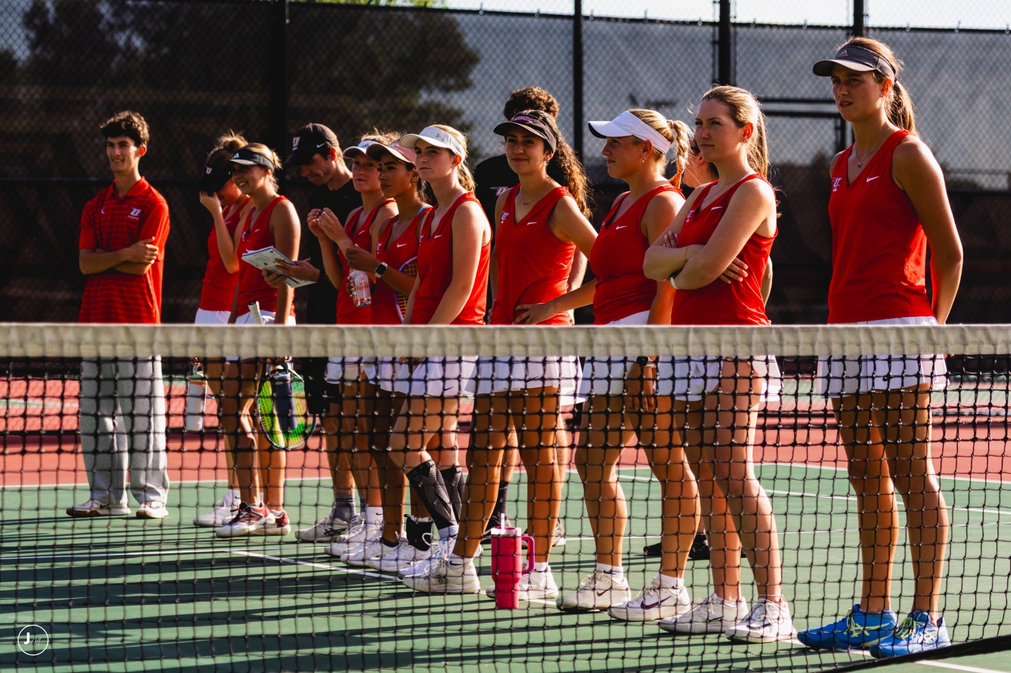 WTEN Lined up watching a match against Sage