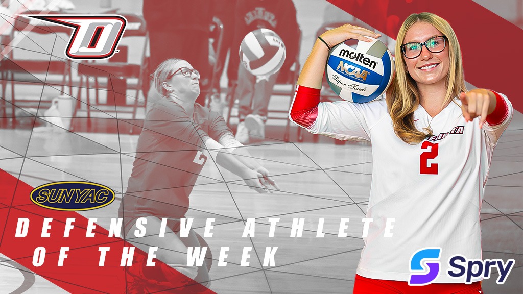 Lillian Slattey SUNYAC Defensive Player of the Week