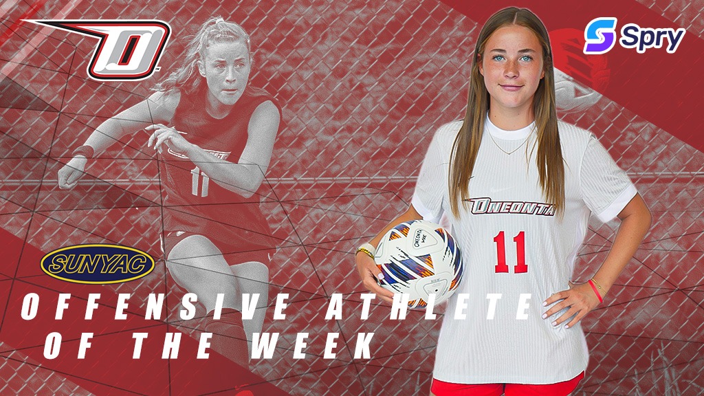 Violet Mattoni Named SUNYAC Women's Soccer Offensive Athlete of the Week