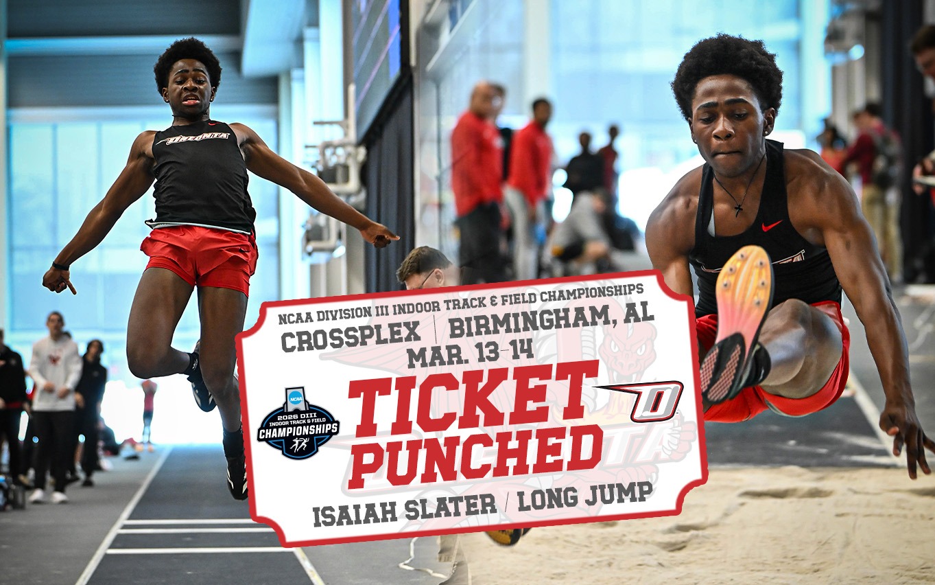 Isaiah Slater to compete at NCAA Division III Indoor Track & Field Championships in long jump