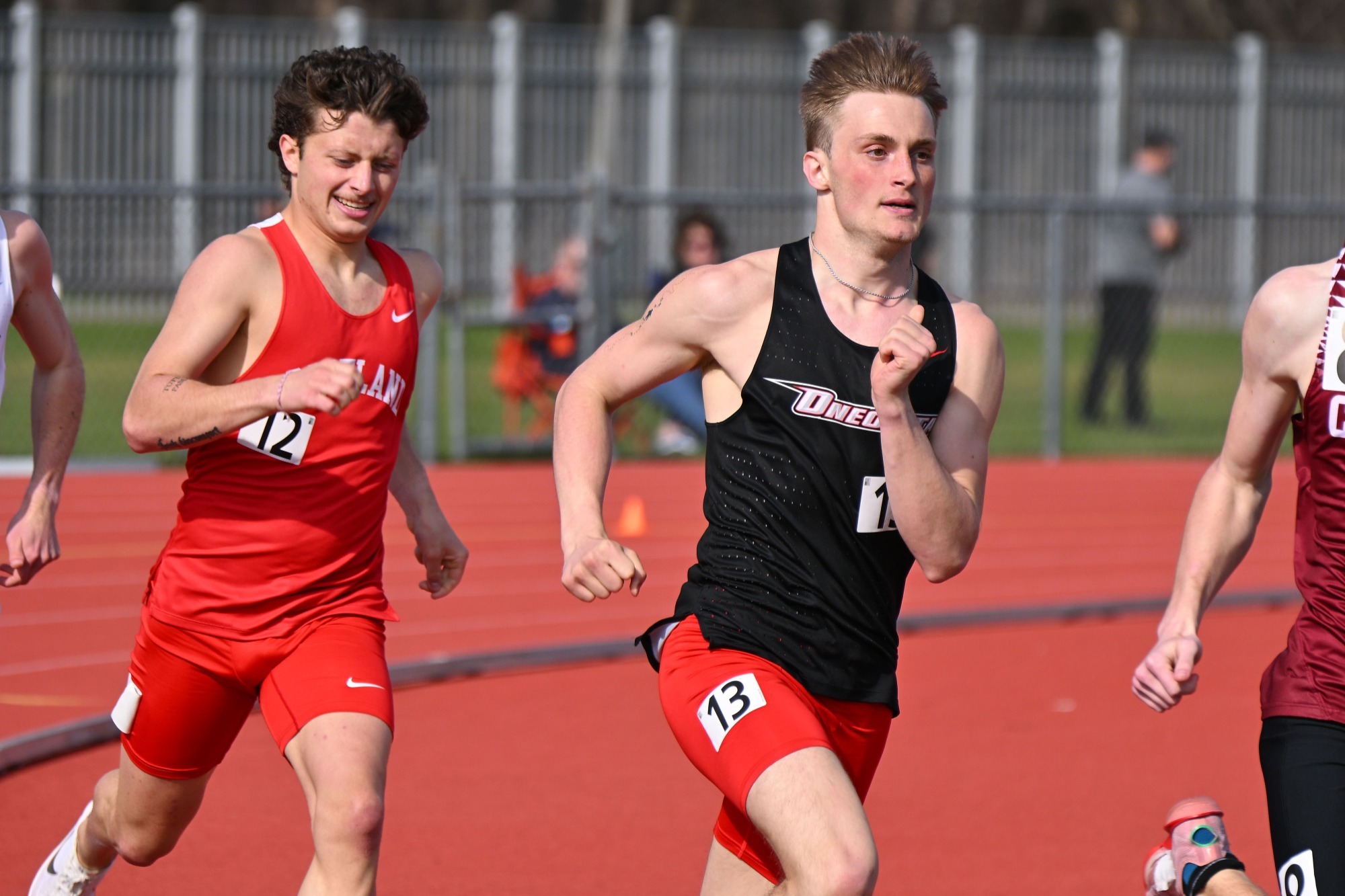 Xander Kunz participating in the 800 at the Cortland Red Dragon Open