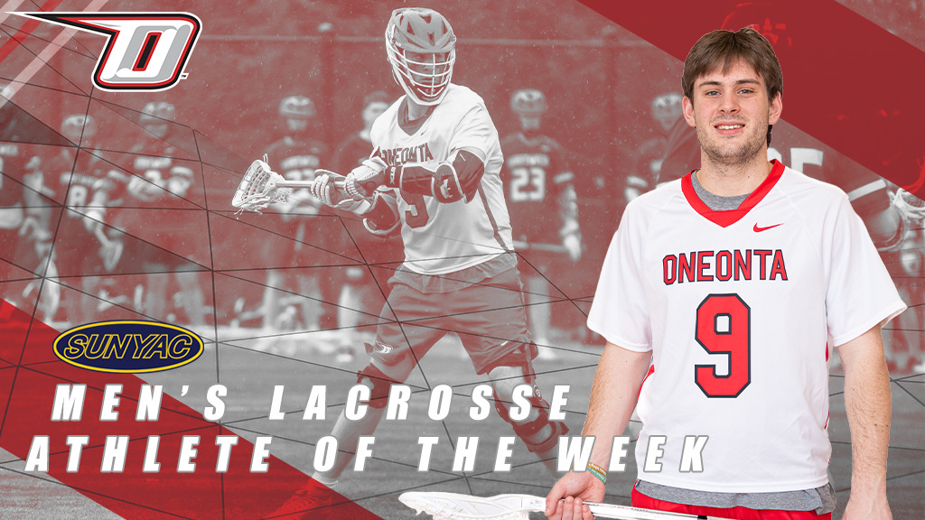 Jamie O'Neil named SUNYAC Athlete of the Week