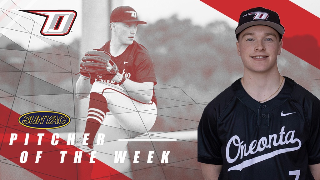 Jake Quigley named SUNYAC Pitcher of the Week