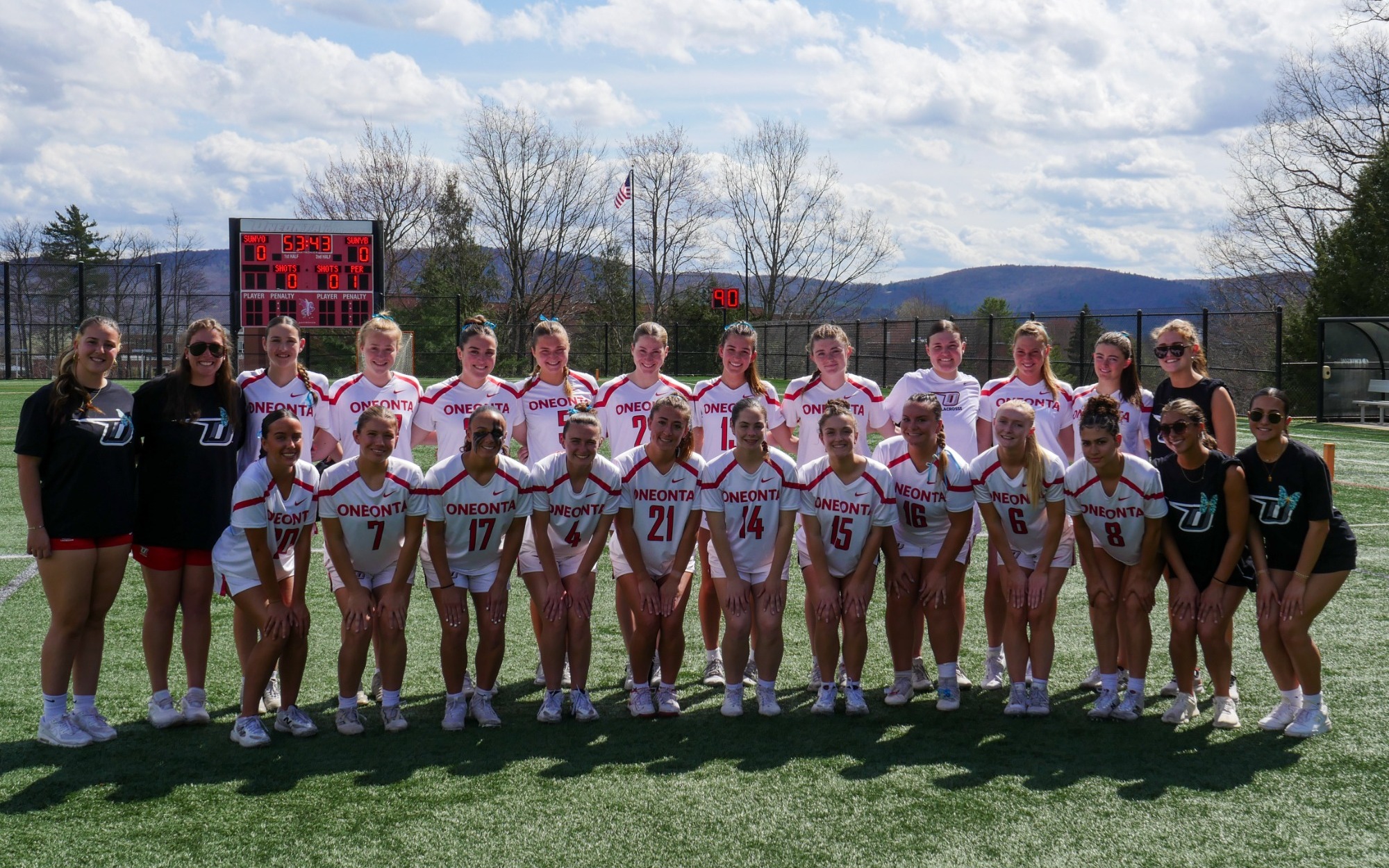 Oneonta Women's Lacrosse Team Photo 2026