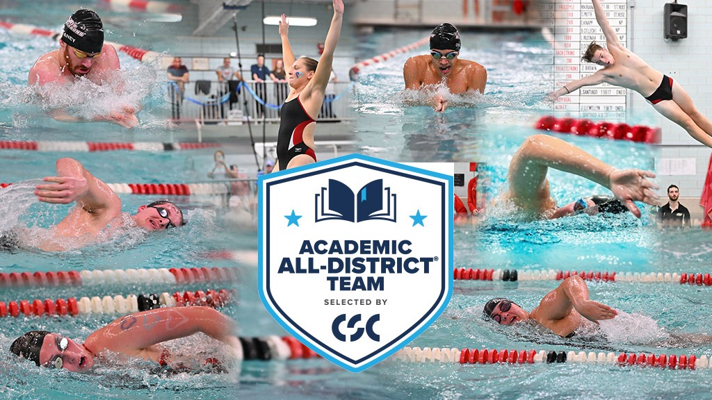 Oneonta women's swimming & diving recognized by College Sports Communicators for academic all-district