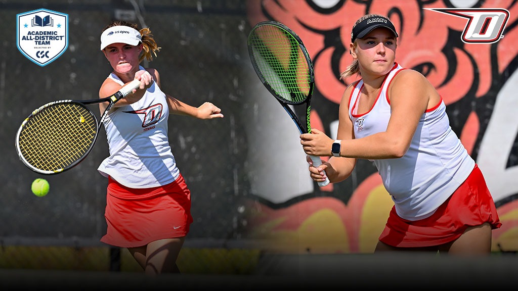 Taylor Plue and Haley Peck named College Sports Communicators Academic All-District
