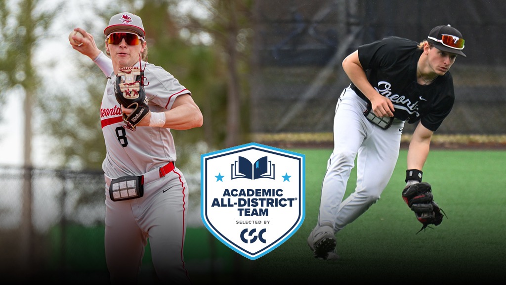 Nick Jacoby and Anthony Loia Named CSC Academic All-District
