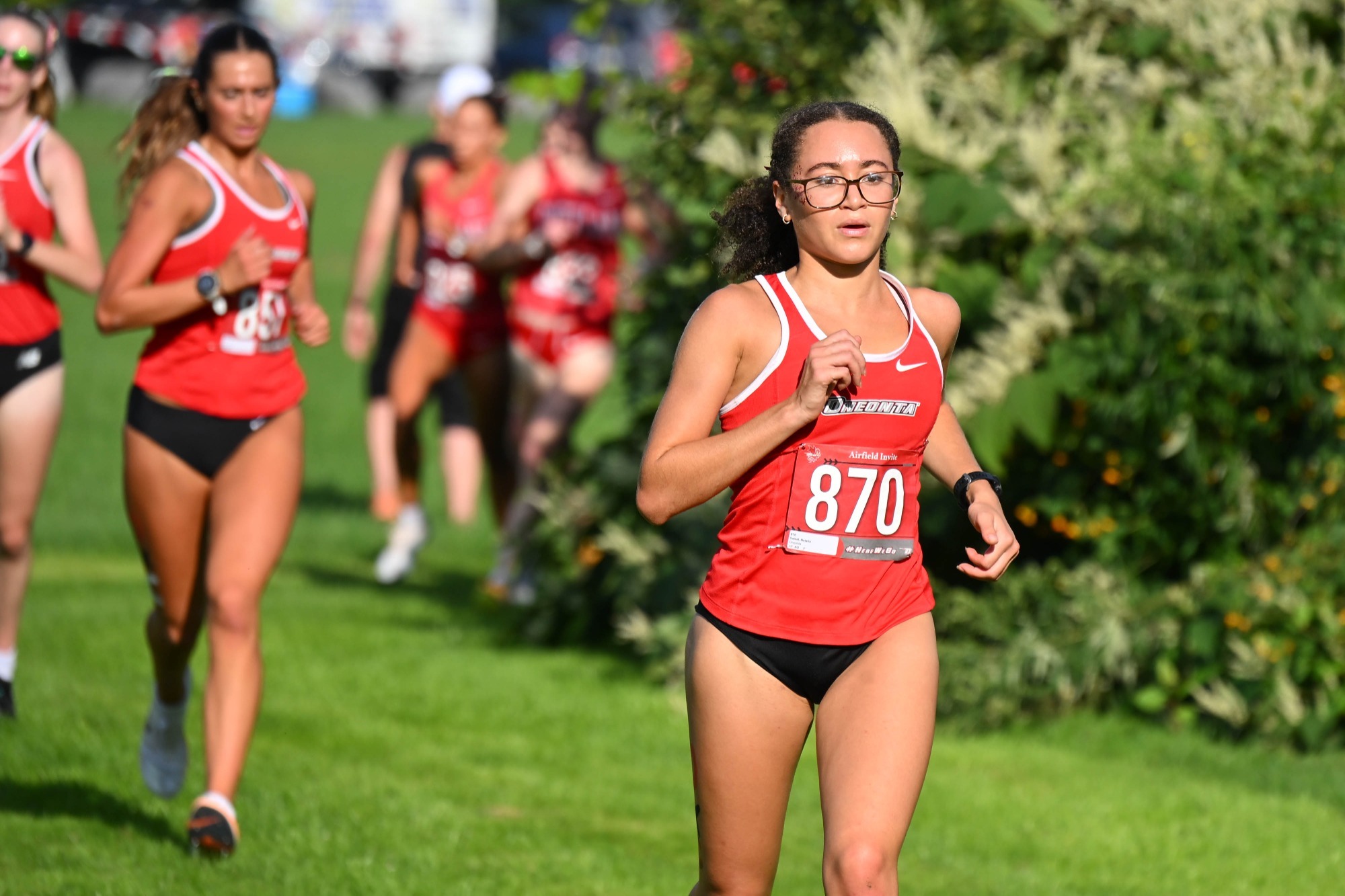 Natalia Sweat Runs in the Oneonta Airfield Invitational