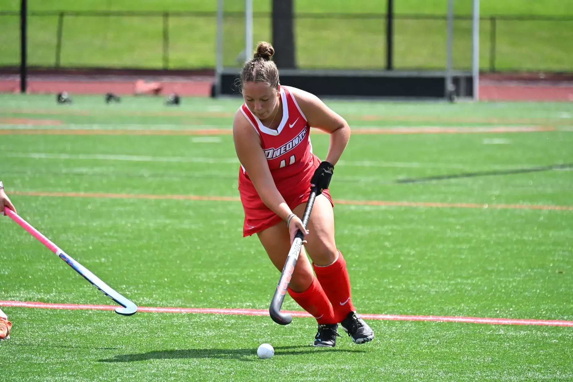 Alfinito pushing the ball up against Utica