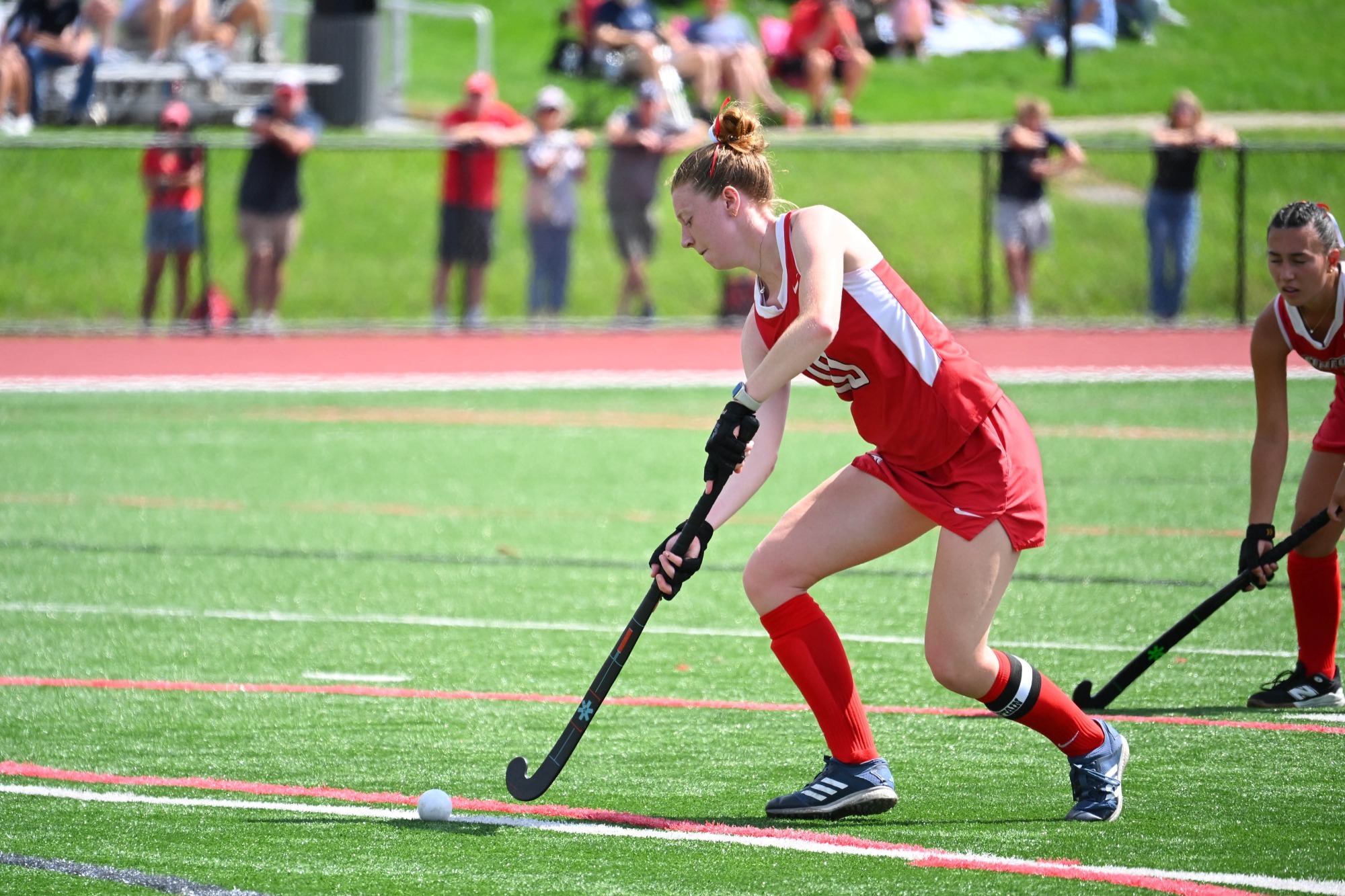 Draper bringing the ball up against Utica