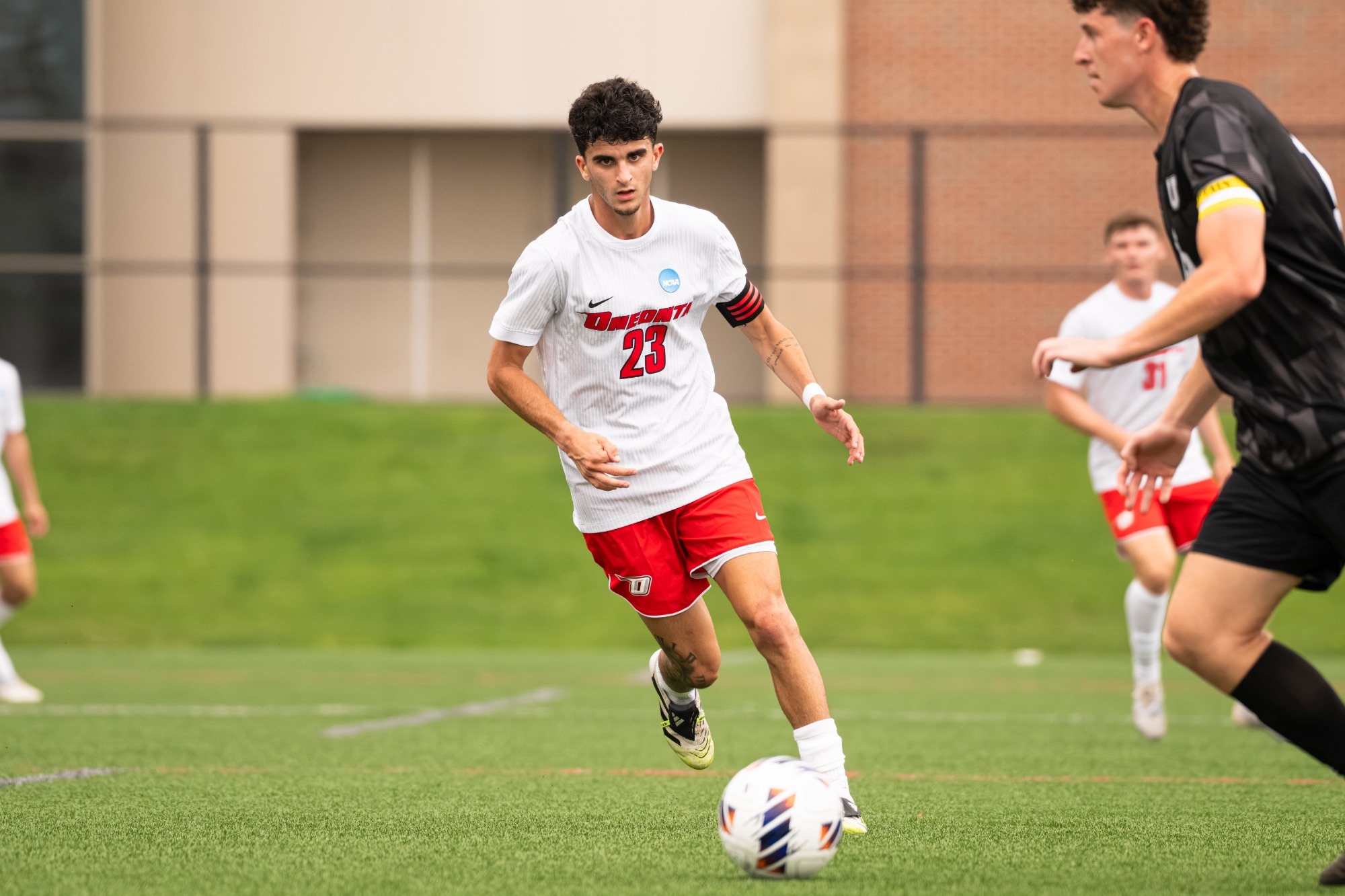 Rabadi bringing the ball up against Union 