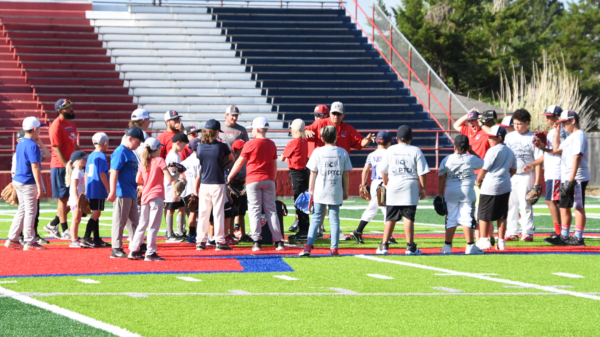 Aggie Baseball Camp local youth Oklahoma Panhandle State