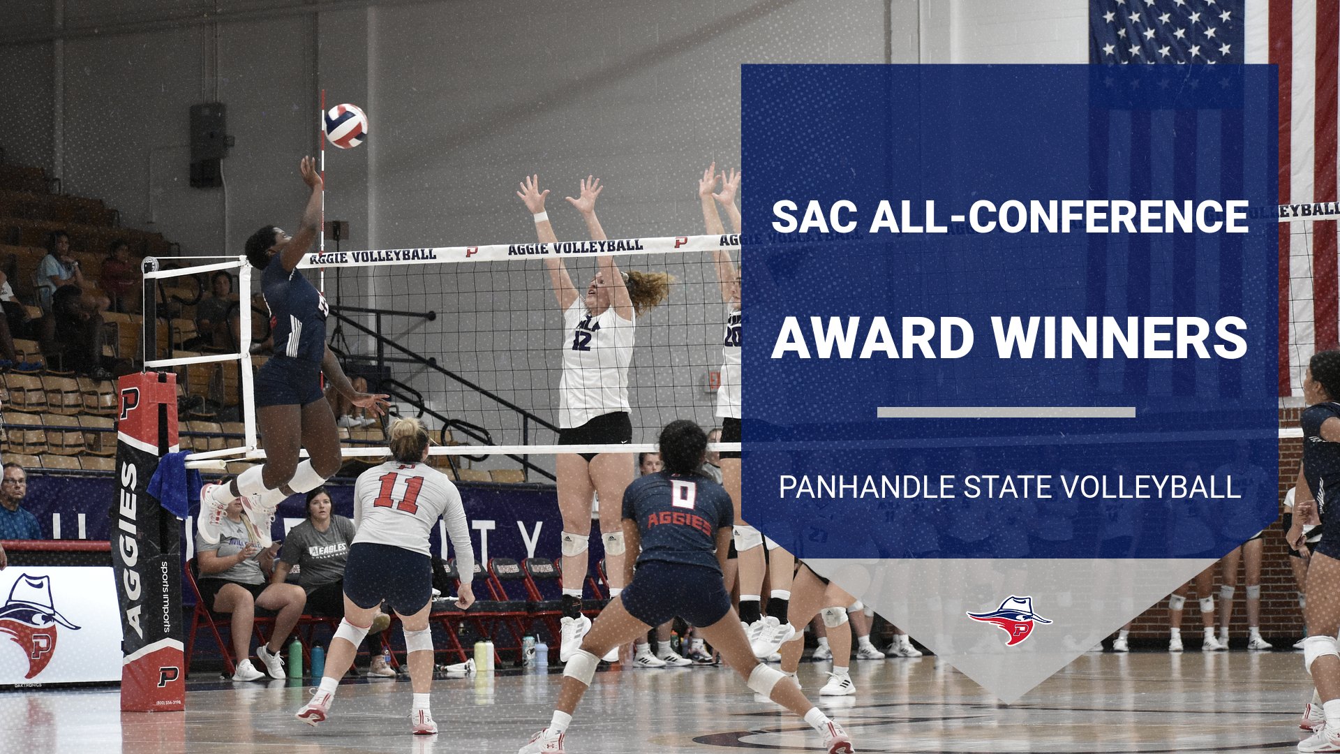 Aggie Volleyball receives 4 SAC AllConference Honors Oklahoma