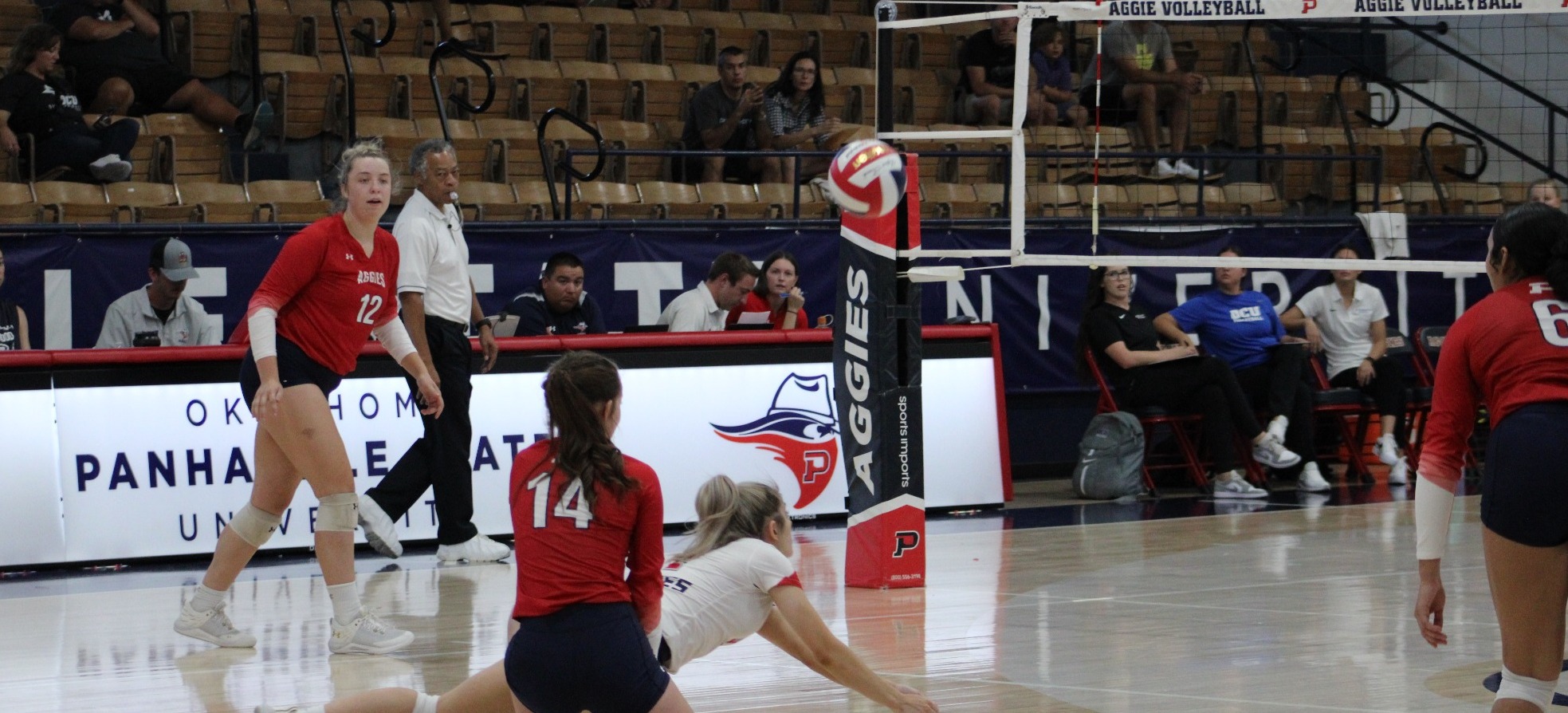 Women's Volleyball Team Secures Victory over Langston University