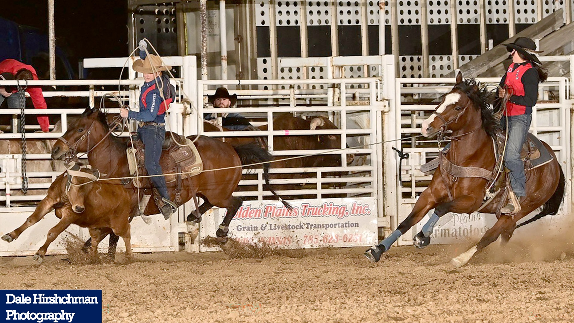 Tippmann and Thomson Team Roping