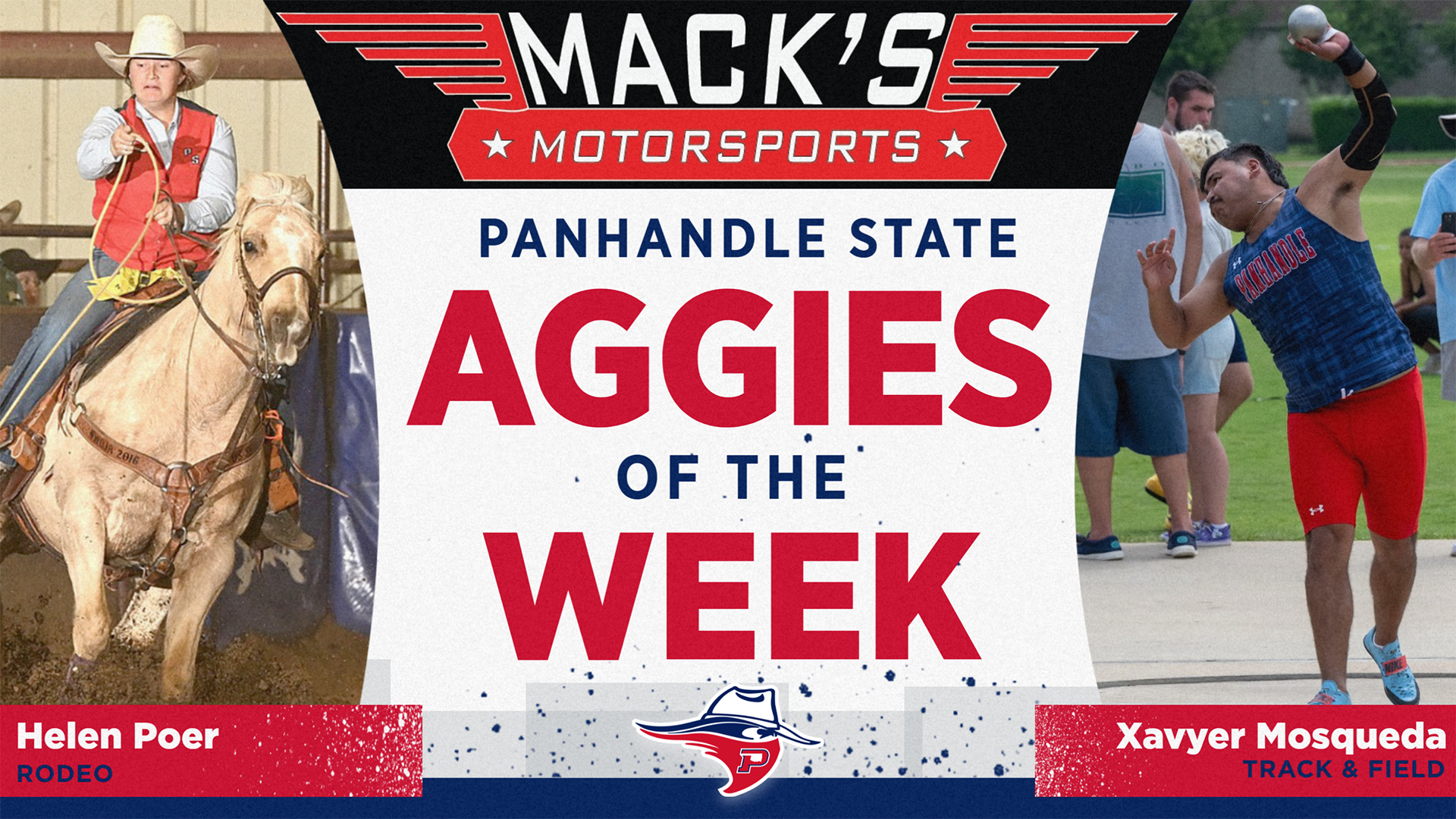 Aggies of Week April 27 Poer and Mosqueda