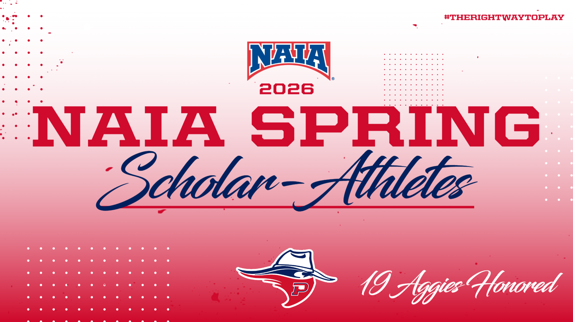 Spring Sports Scholar Athlete certificate
