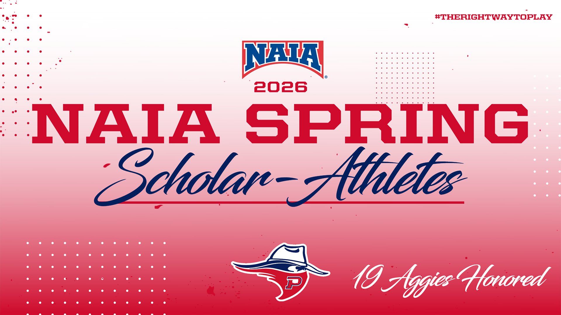 Spring Sports Scholar Athlete certificate
