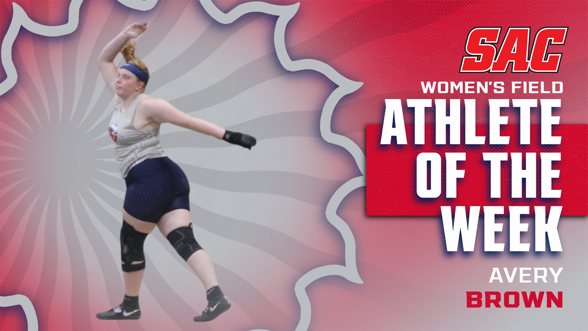 Brown SAC Athlete of Week April 7