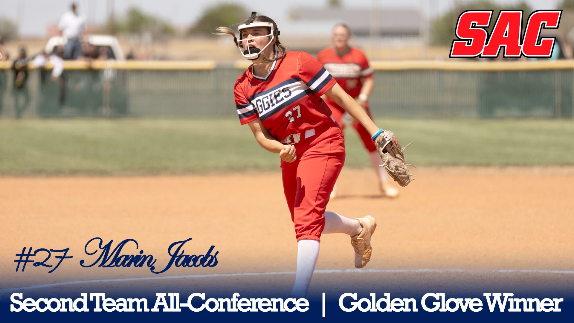 Jacobs Throws Pitch All-SAC Awards