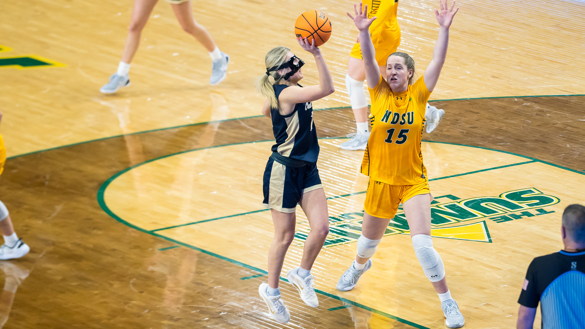 Jalei Oglesby at NDSU 2026 Wommack