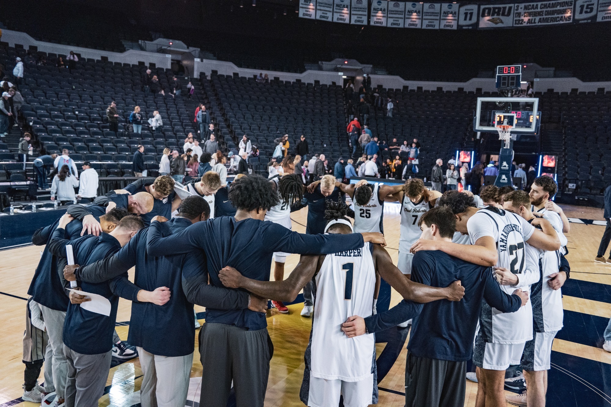 #ORUMBB Senior Night