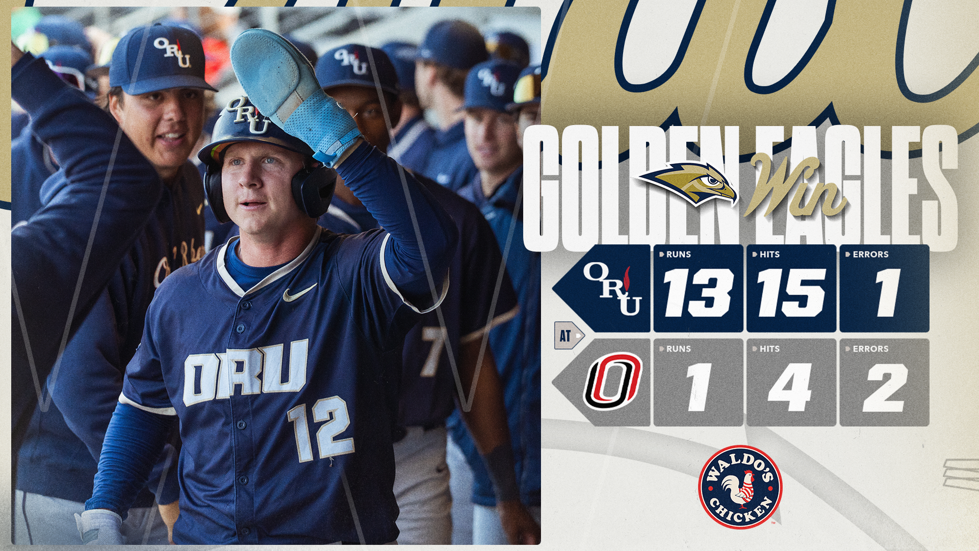 ORU BB Win at Omaha 041126