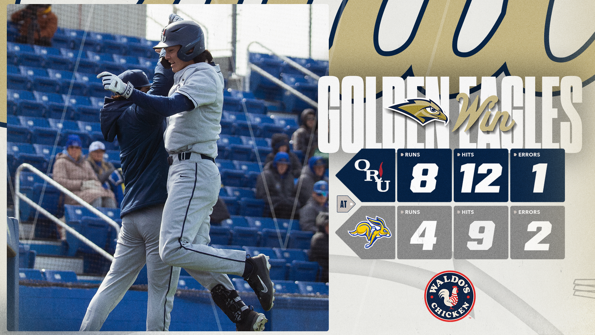 ORU BB Win at SDSU 041726