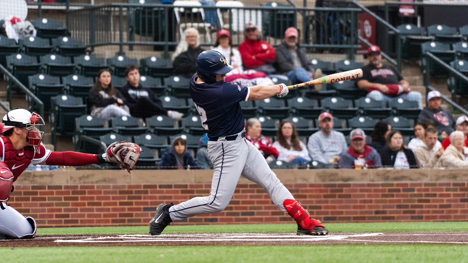 Cooper Combs at OU 042026 Wommack