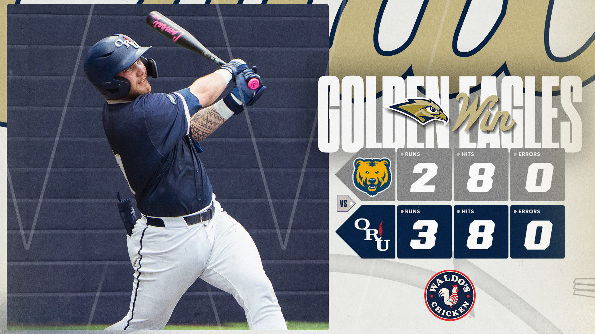 ORU BB Win vs UNC G2 2026