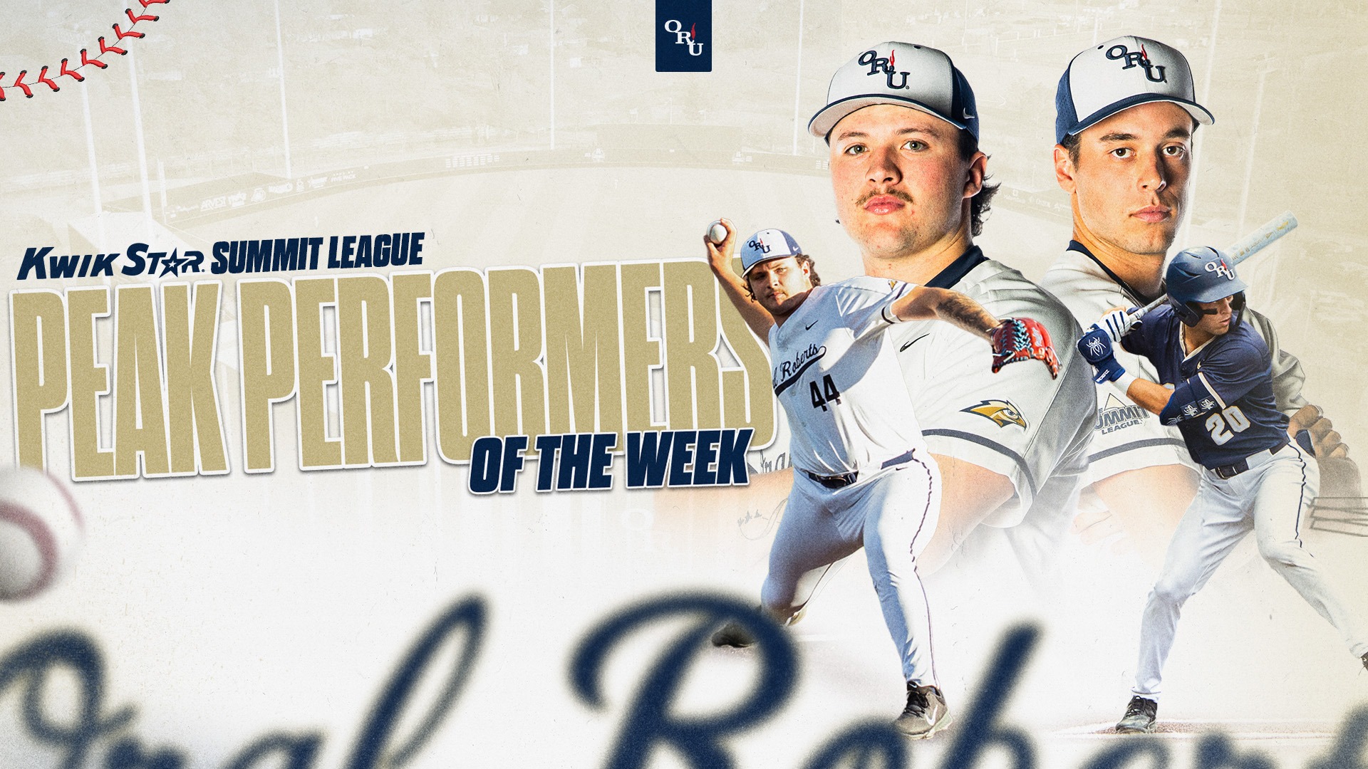 ORU BB Easton Teel and Hudson Ellis SL Award 040726