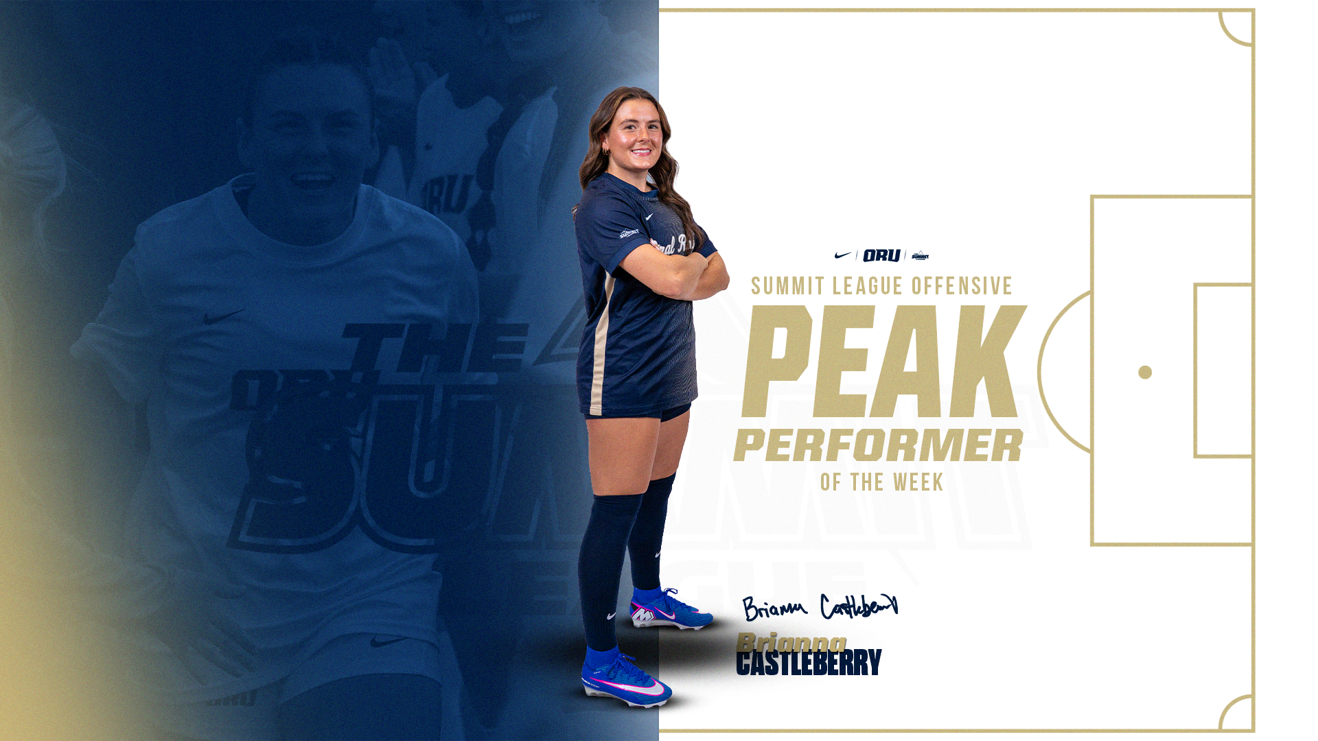 2026-27 WSOC Brianna Castleberry POTW 2