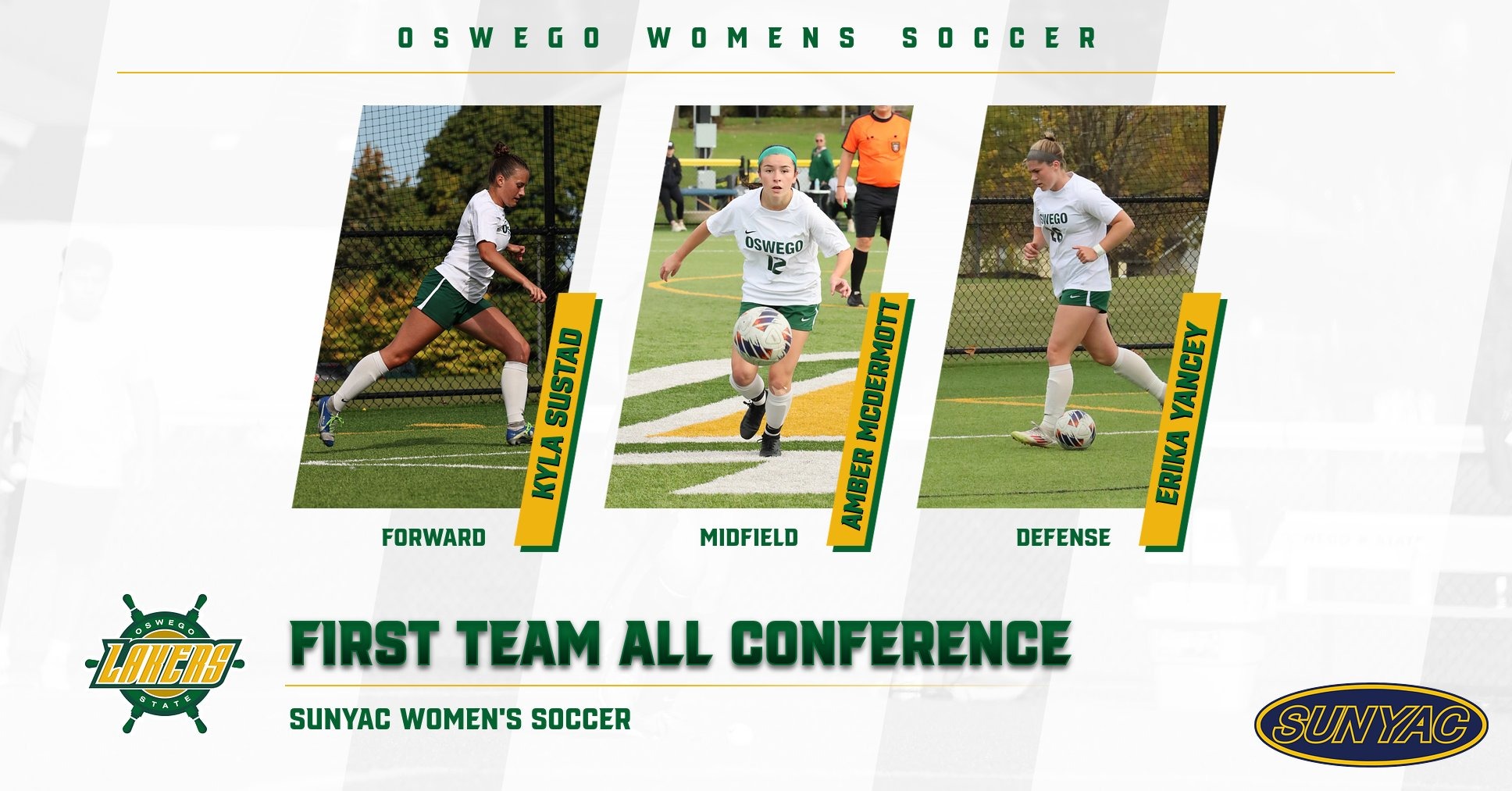 Womens soccer all conference announcement 