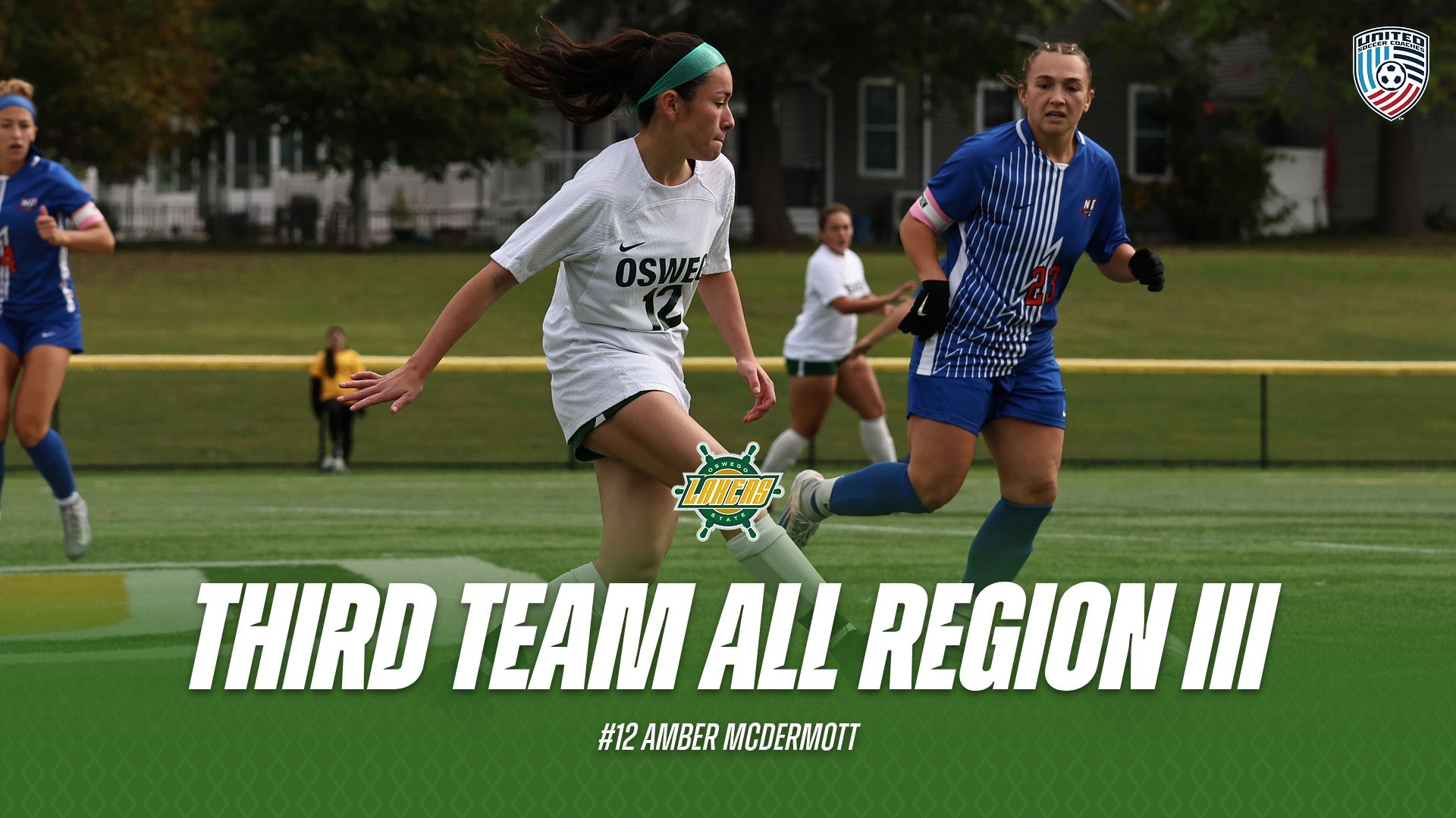 Amber McDermott named third team all region