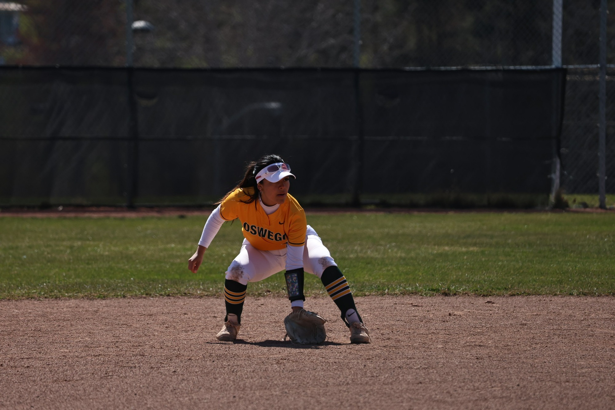 Ari Guinassi playing second base