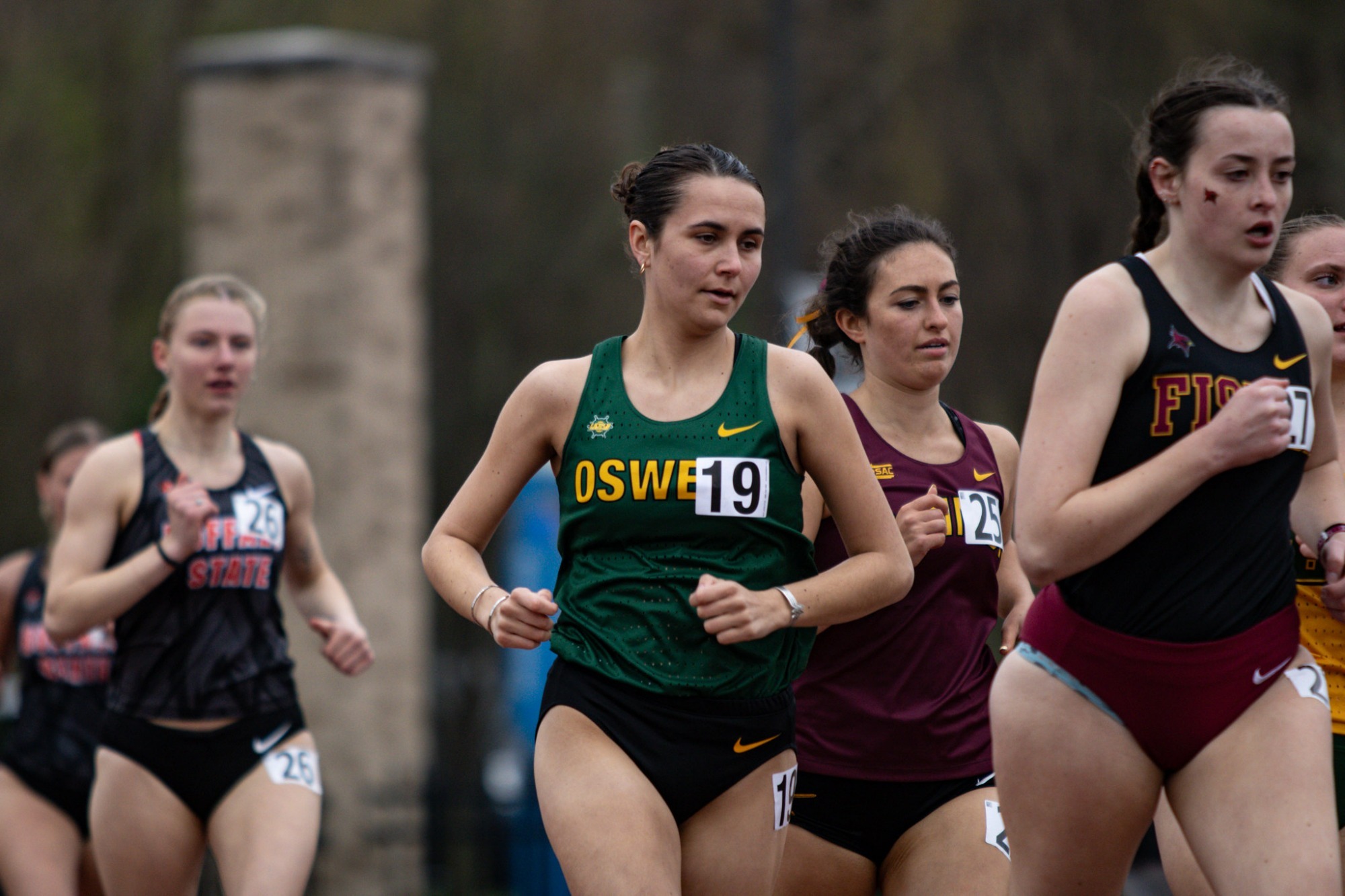 Lakers running at the st john fisher invite
