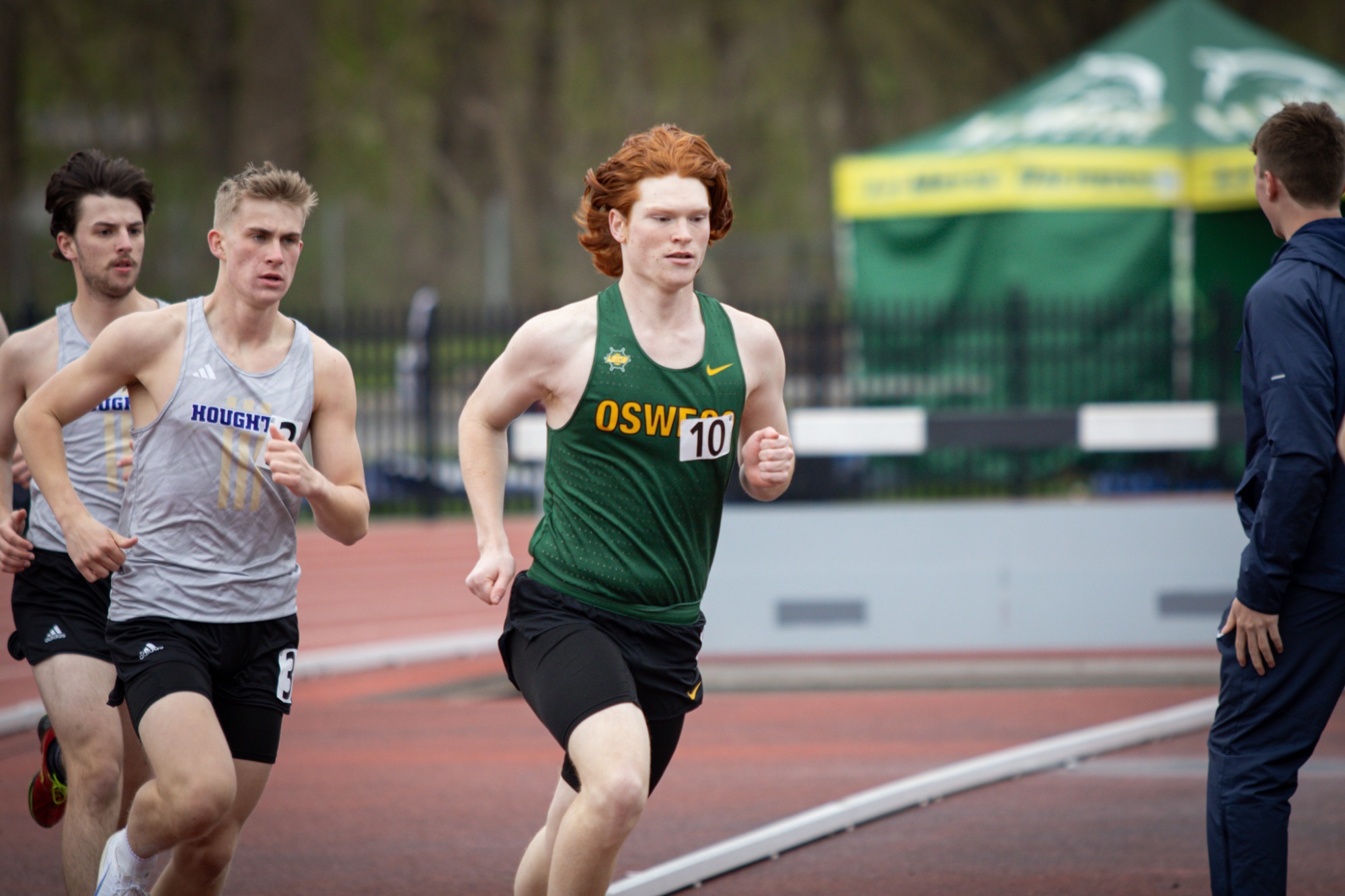 Joseph gleason running at the st john fisher cardinal classic