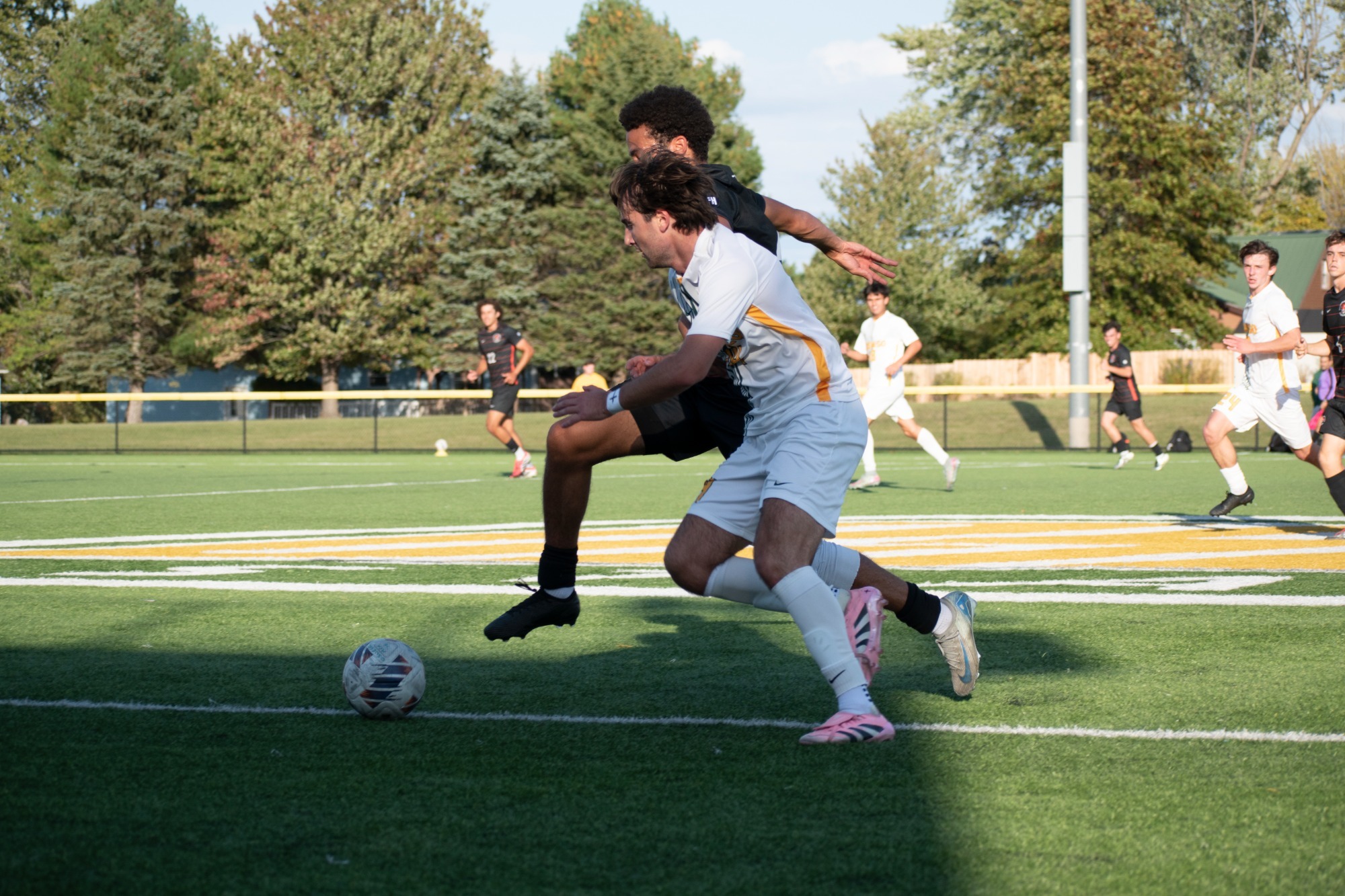 mens soccer action