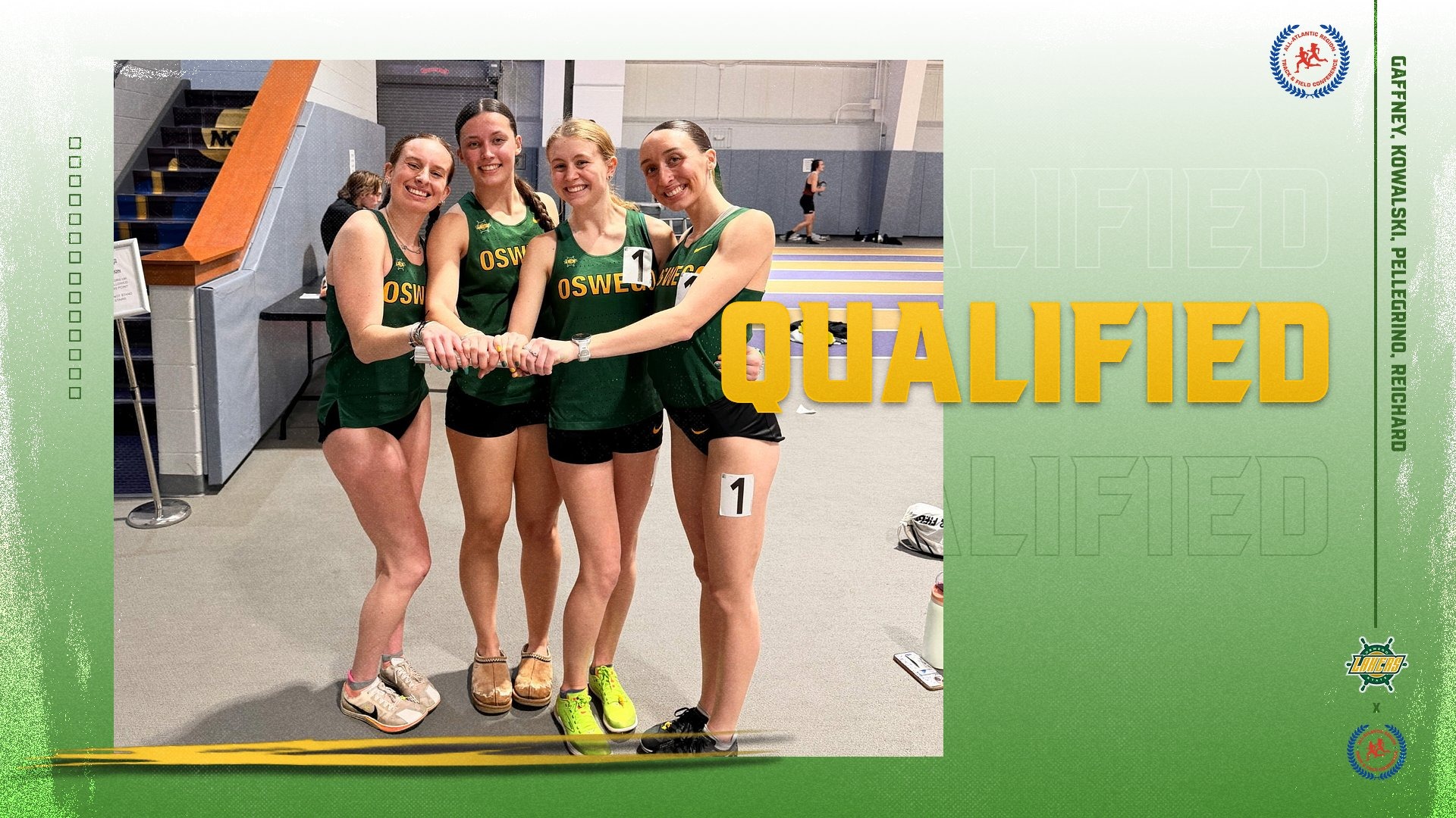 lakers womens DMR team qualified for regionals