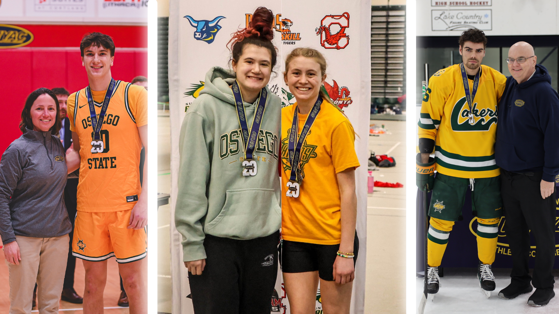 Four athletes earn elite 20 award from SUNYAC