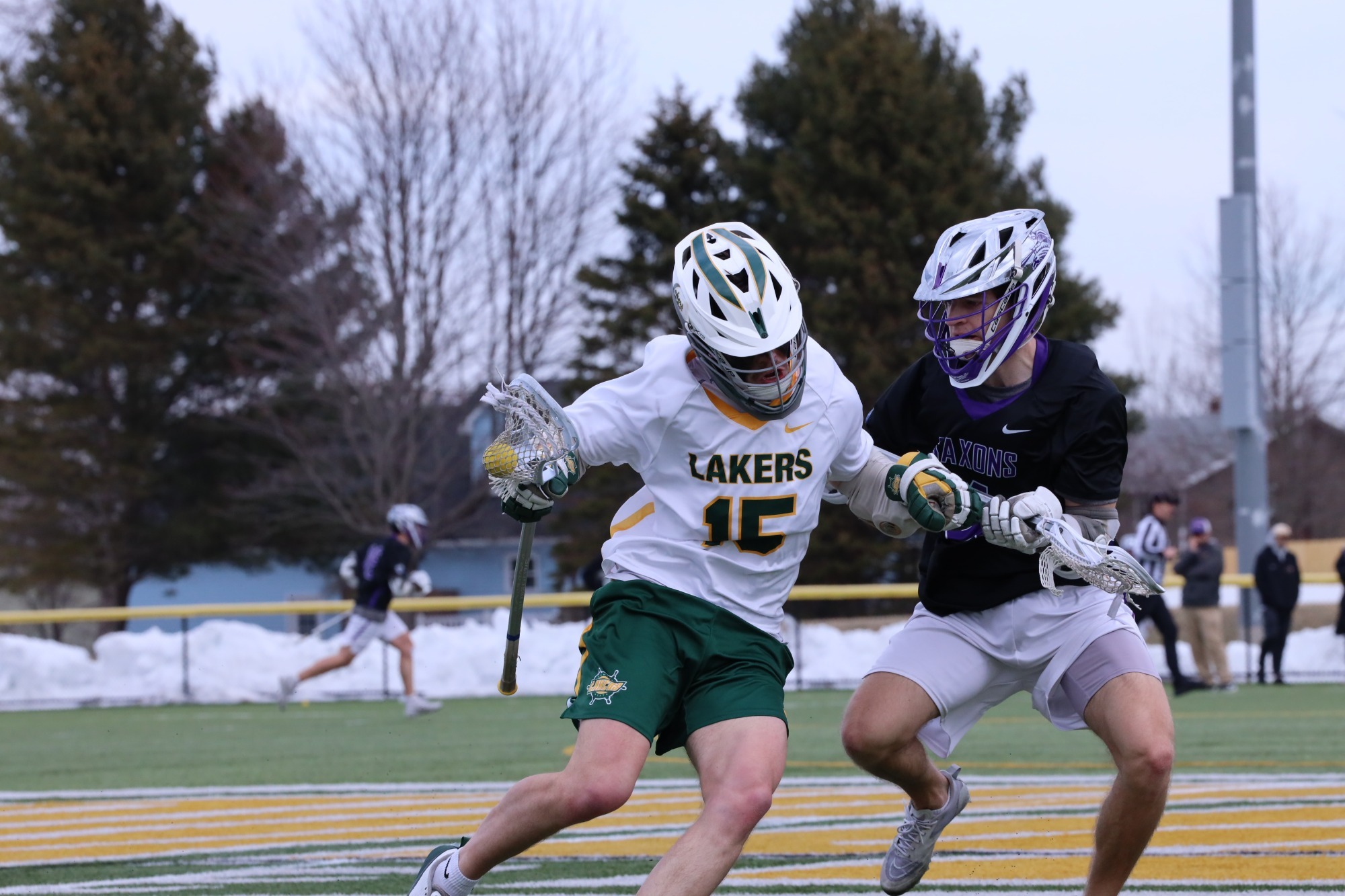 Mens lacrosse action photo