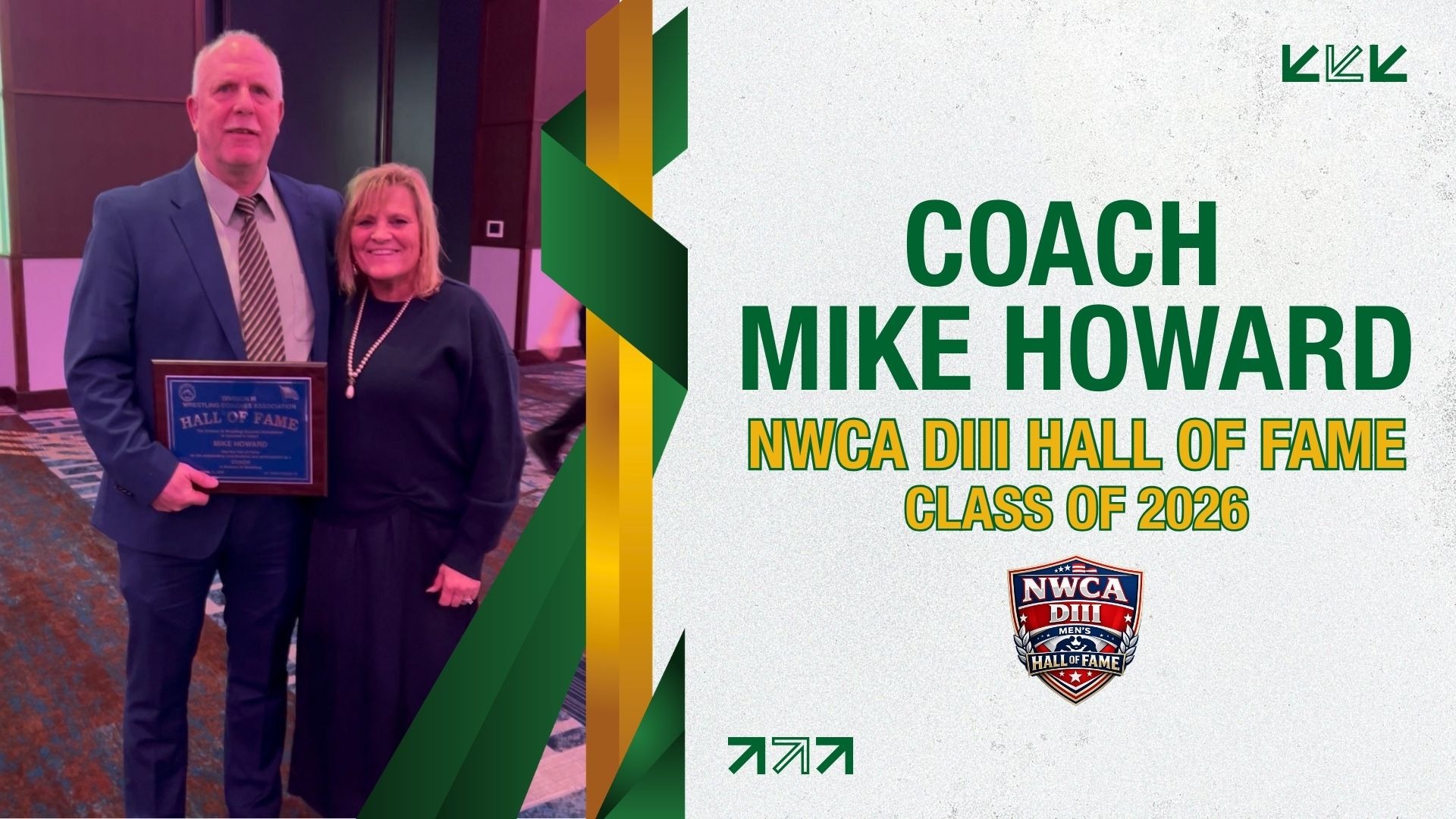 Mike Howard inducted into NCWA DIII hall of fame