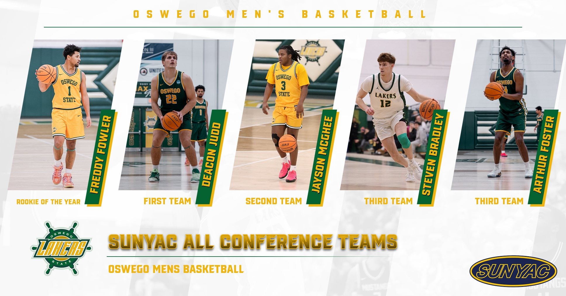 Lakers named to mens basketball all conferene teams