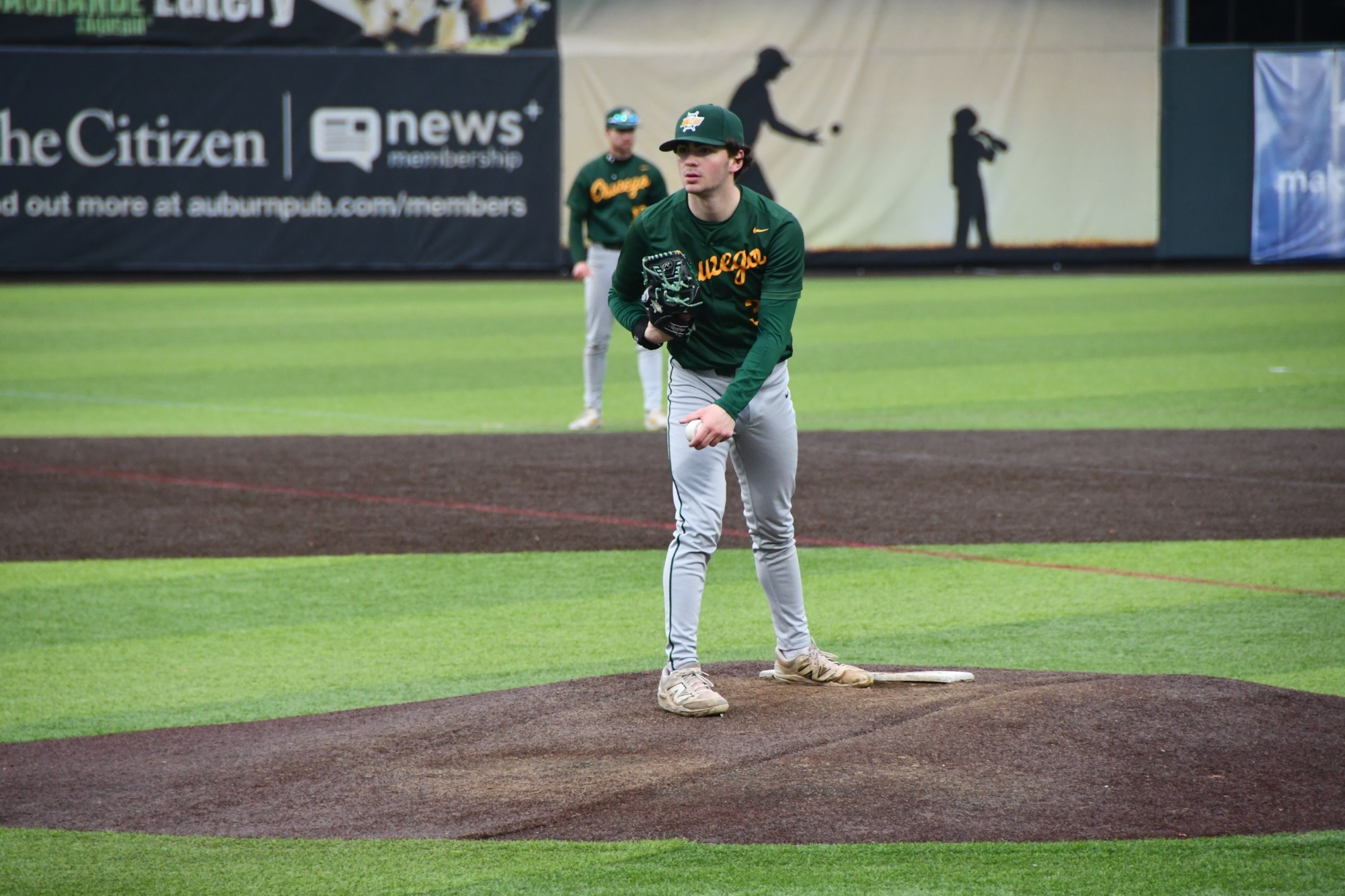 Oswego baseball pitcher