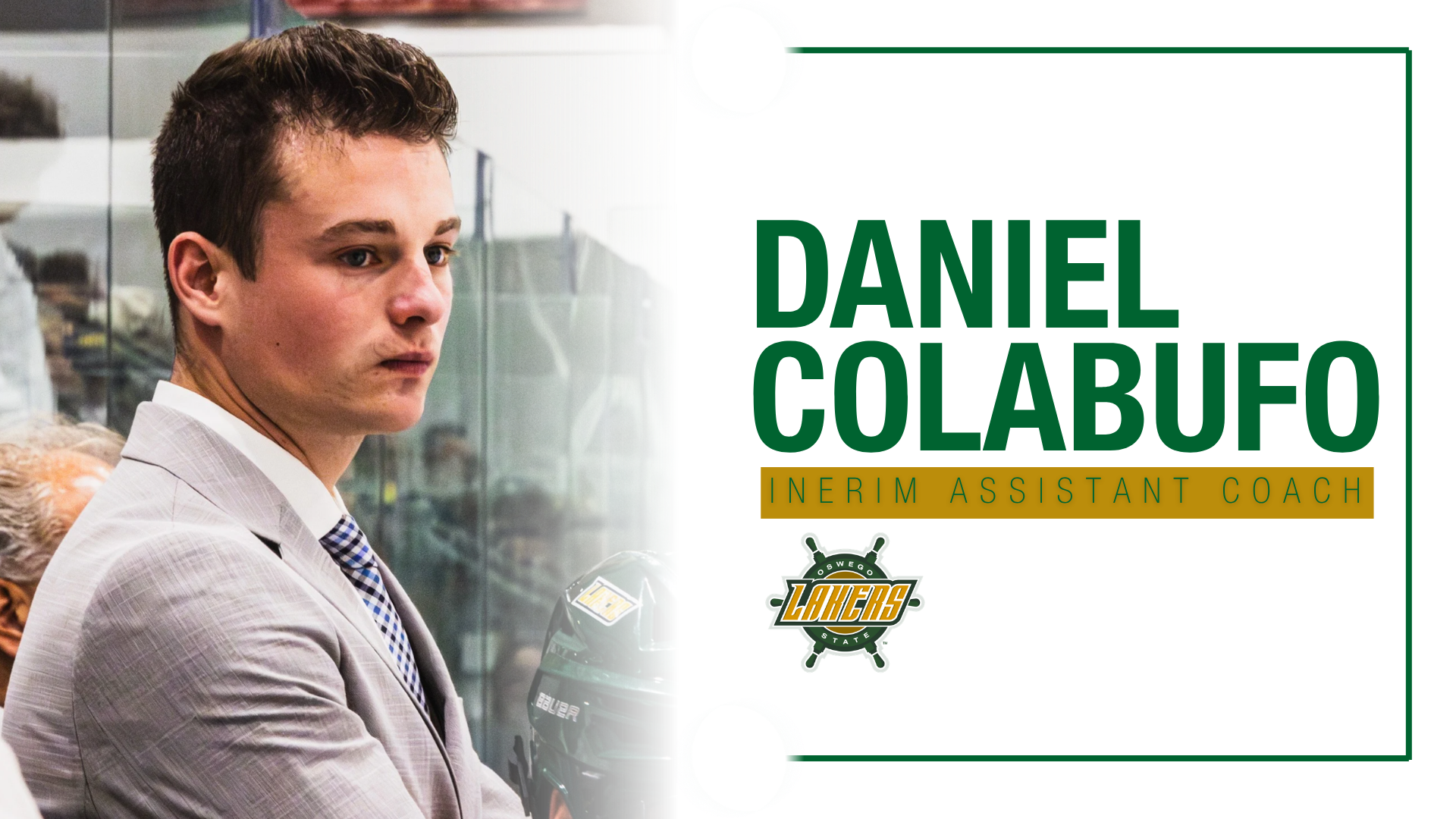 Colabufo named assistant coach